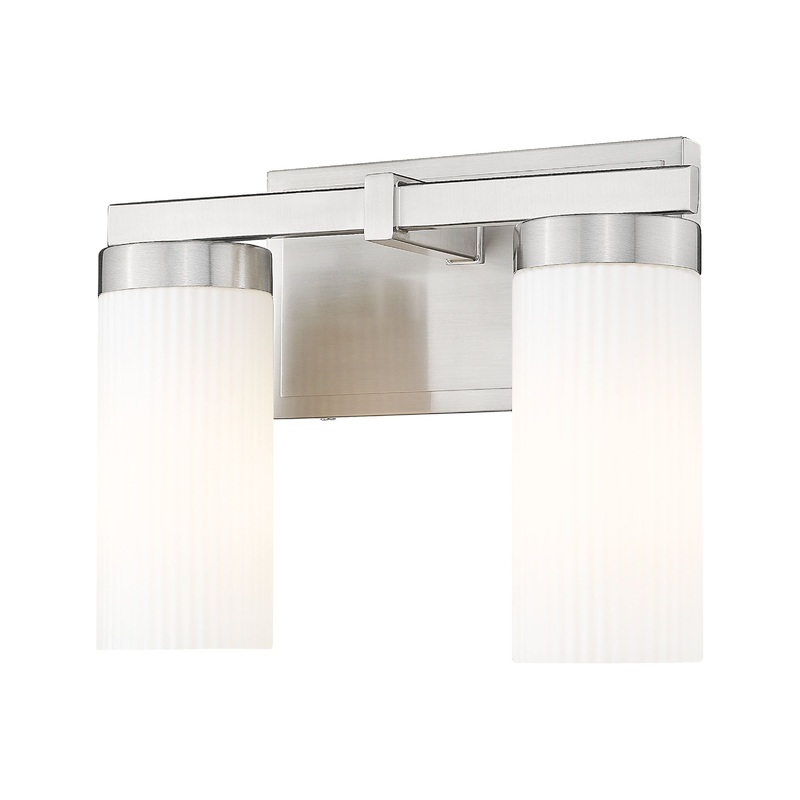 Danica 2-Light Vanity Brushed Nickel