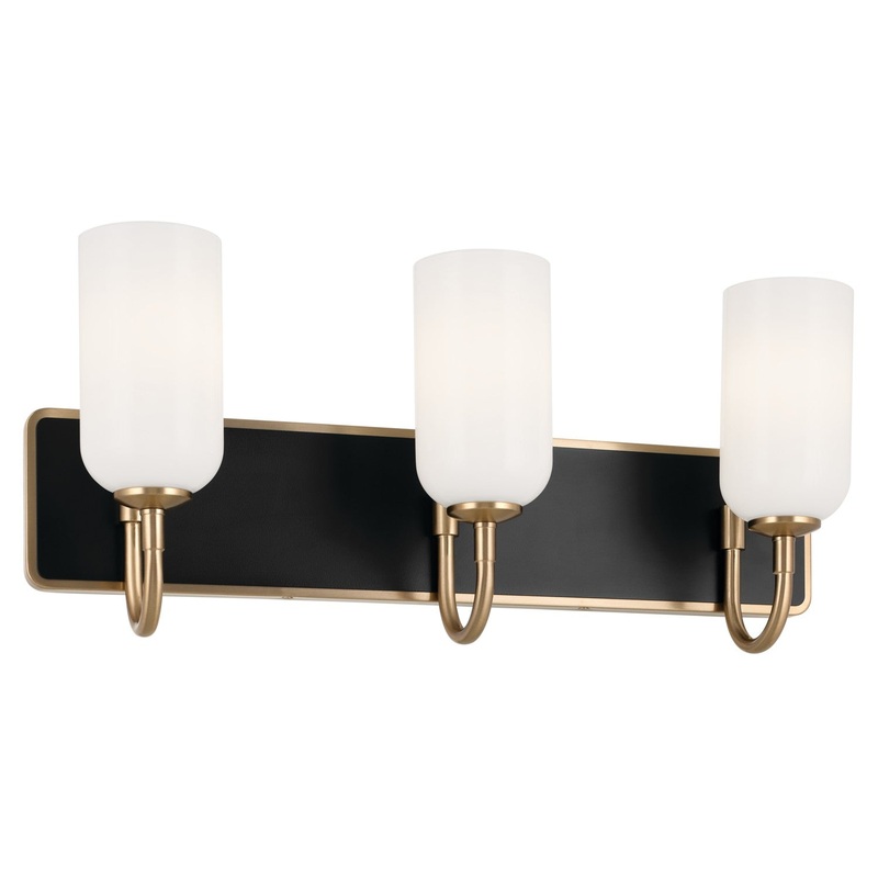 Kichler 55163CPZ Three Light Bath, Champagne Bronze