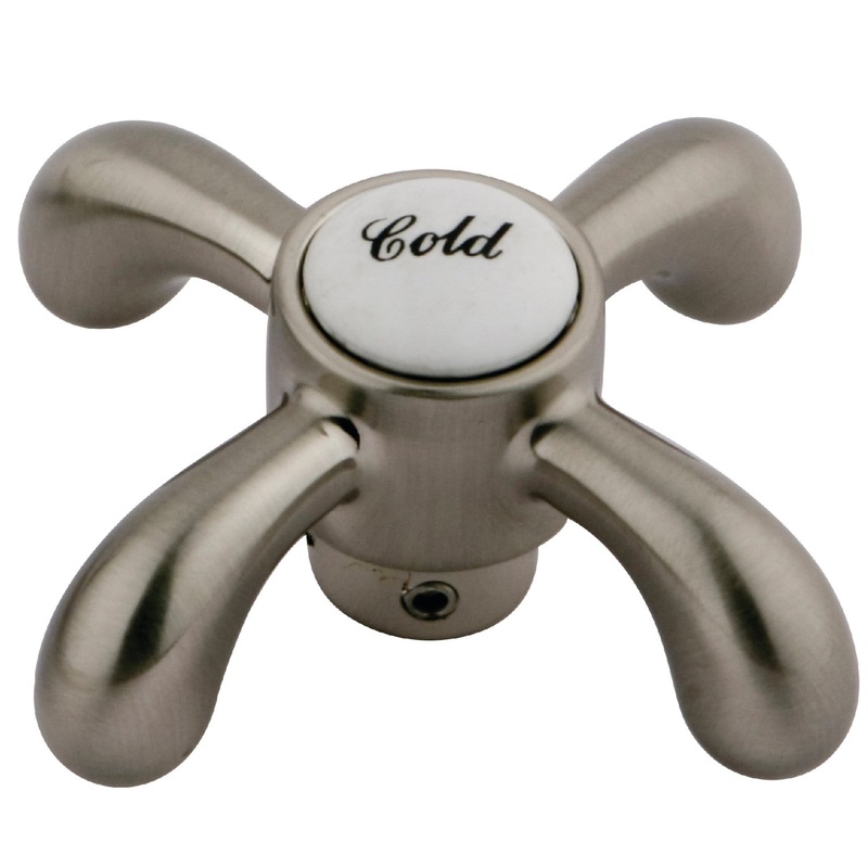 KSH7988TXC Cold Metal Cross Handle, Brushed Nickel