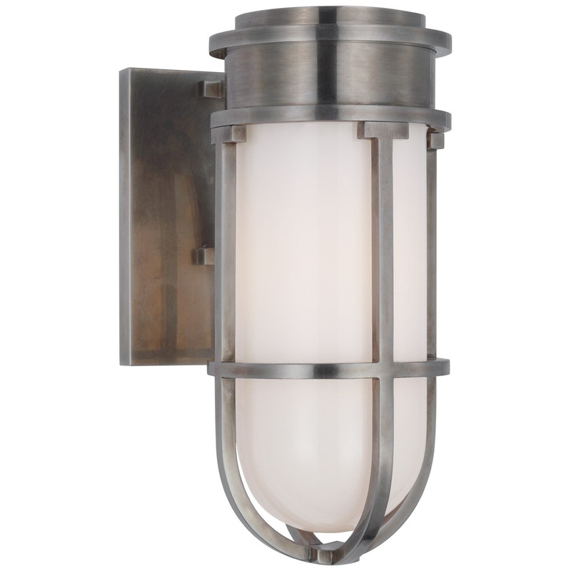 LED Wall Sconce from the Gracie Collection in Antique Nickel Finish by Visual Comfort Signature