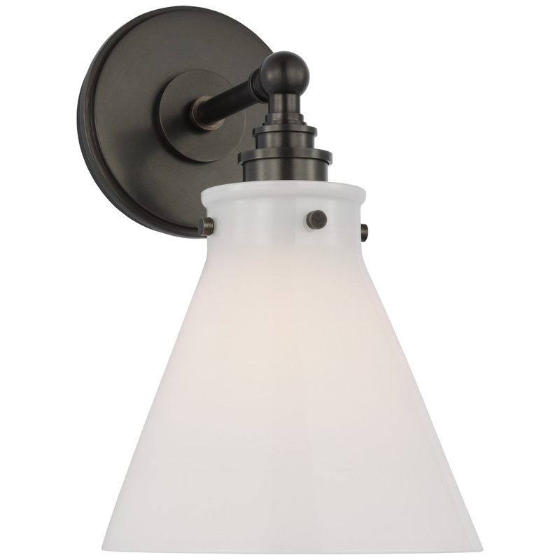 LED Wall Sconce from the Parkington Collection in Bronze Finish by Visual Comfort Signature