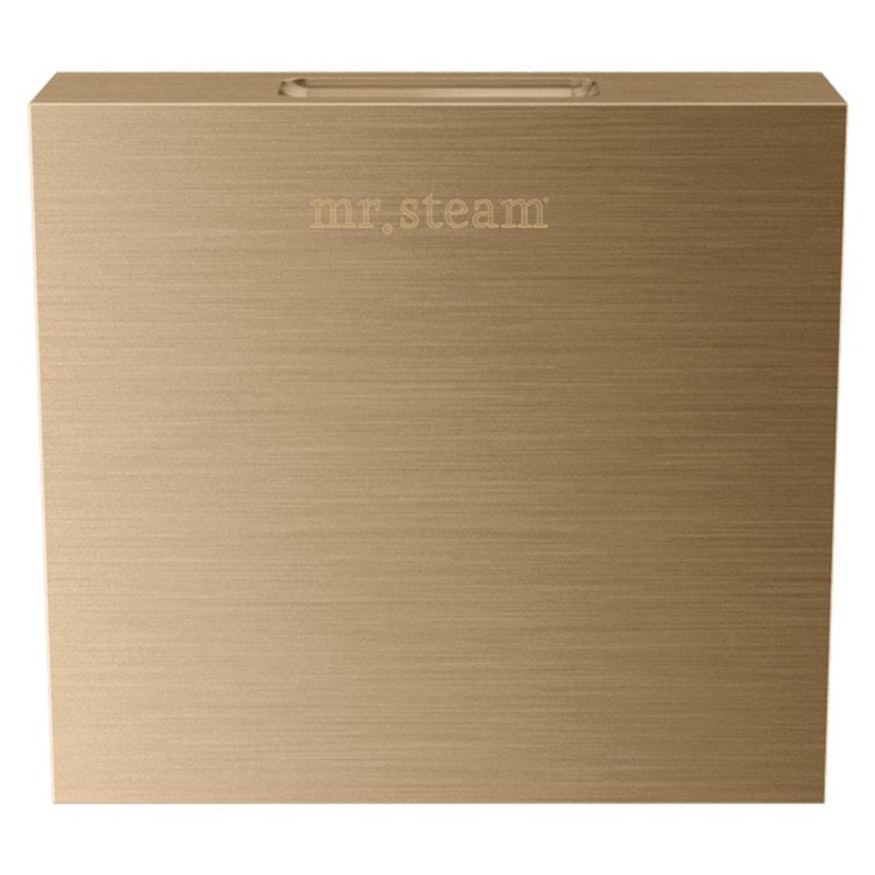 Steamhead Aroma Designer Finish Square Solid Brass Brushed Bronze 3 Inch