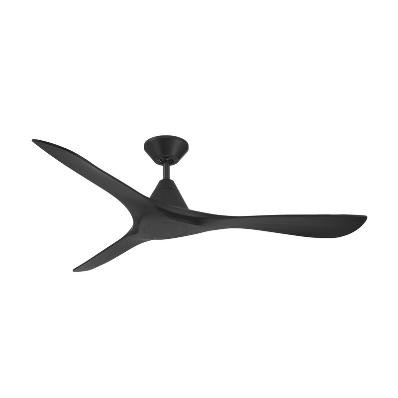 60″Ceiling Fan from the Carve Collection in Matte Black Finish by Modern Forms Fans