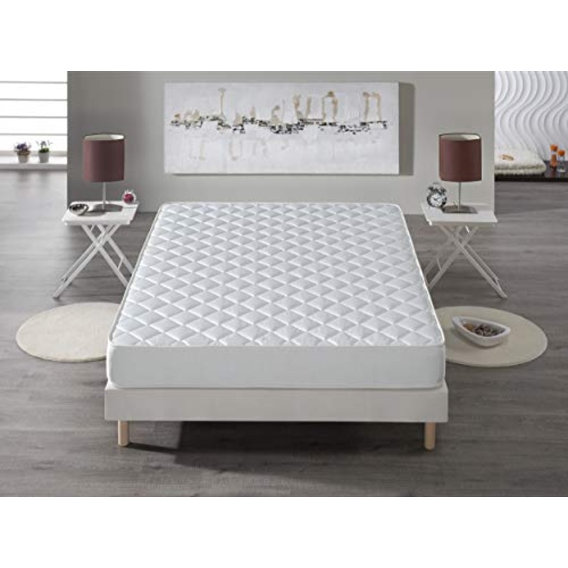 Bellavista Home Materasso Best Sellers Memory Foam (Viscoelastico) 140x190x15cm, Comfort dell’hotel, Reversibile, fermezza Media.
