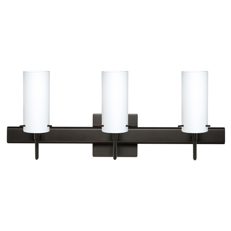 Besa 3SW-440307-BR-SQ Copa Three Light Wall Sconce Bronze