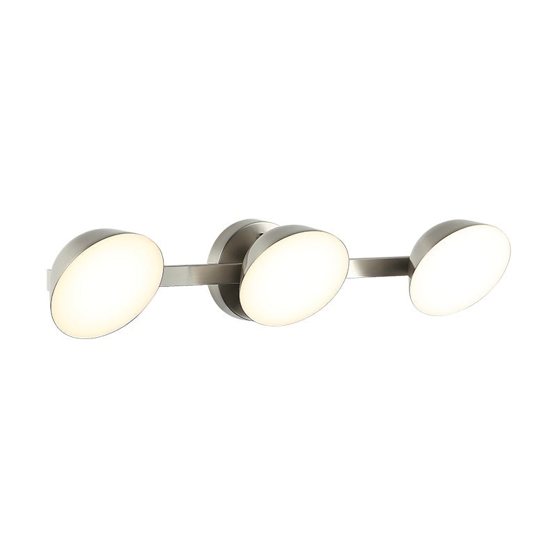 Emerson 3-Light Wall Sconce Brushed nickel