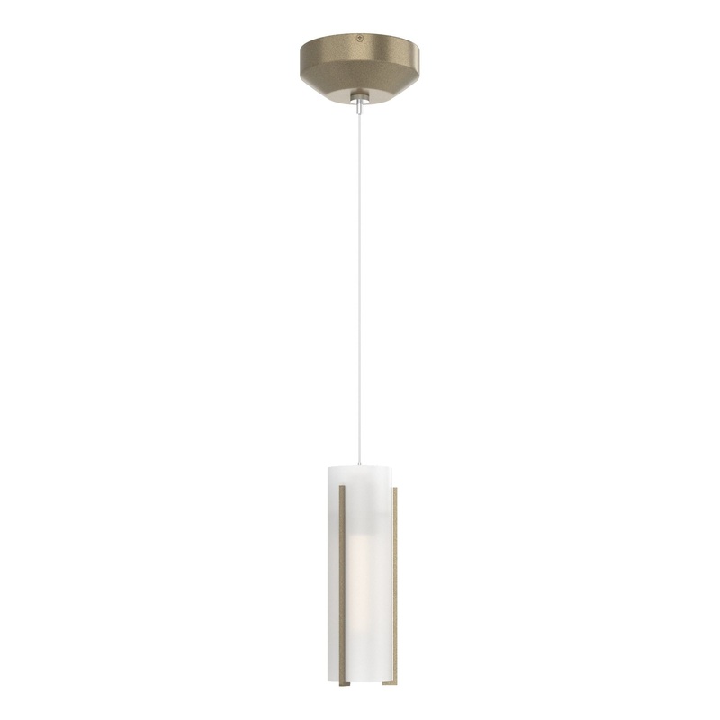 Exos Glass Low Voltage Mini Pendant Soft Gold Opal Glass (GG)