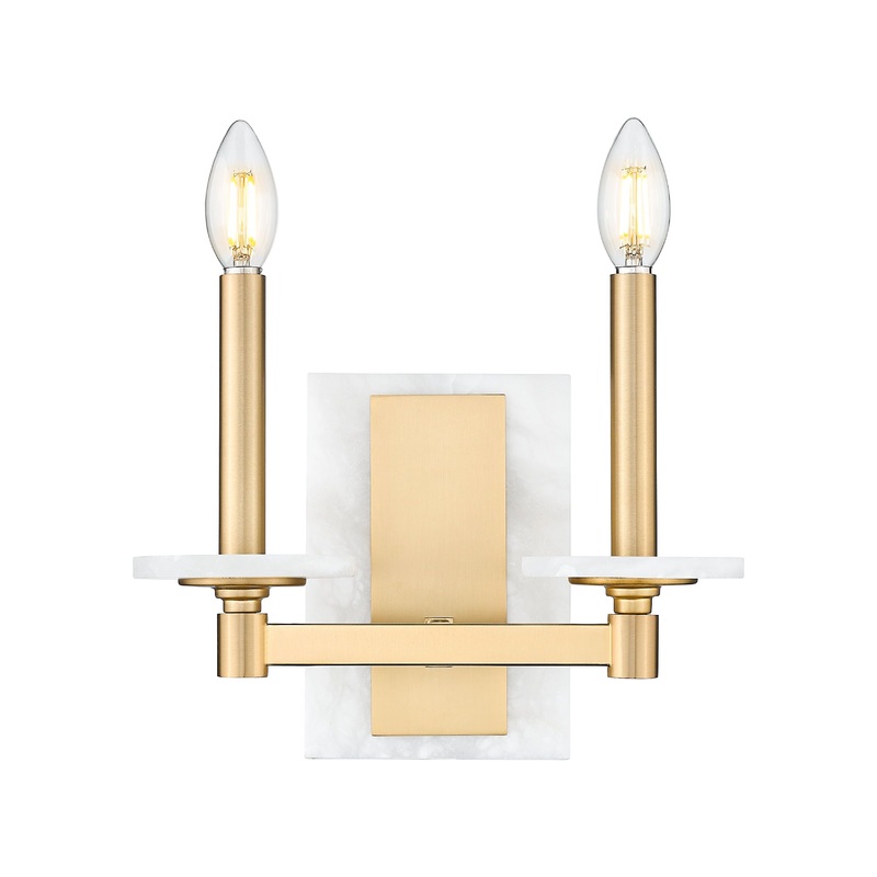 Kaden 2-Light Wall Sconce Modern Gold