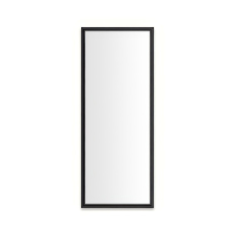 Medicine Cabinet Main Line 16 x 40 Inch 1 Doors Framed Mirror Brushed Black Flat Top Rosemont Frame Slow Close Hinges Sliding Magnification Mirror Magnetic Strip Interior Lighting USB Charging ports Electrical Outlets Phone Holder 4 Inch