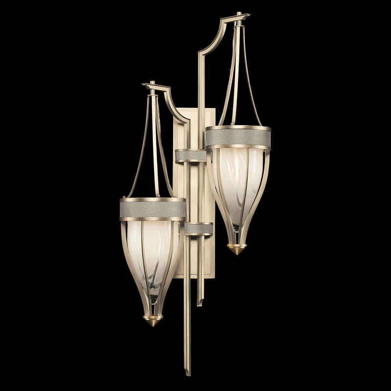 Mirage 41.5″H Sconce Champagne/Brass/Coco