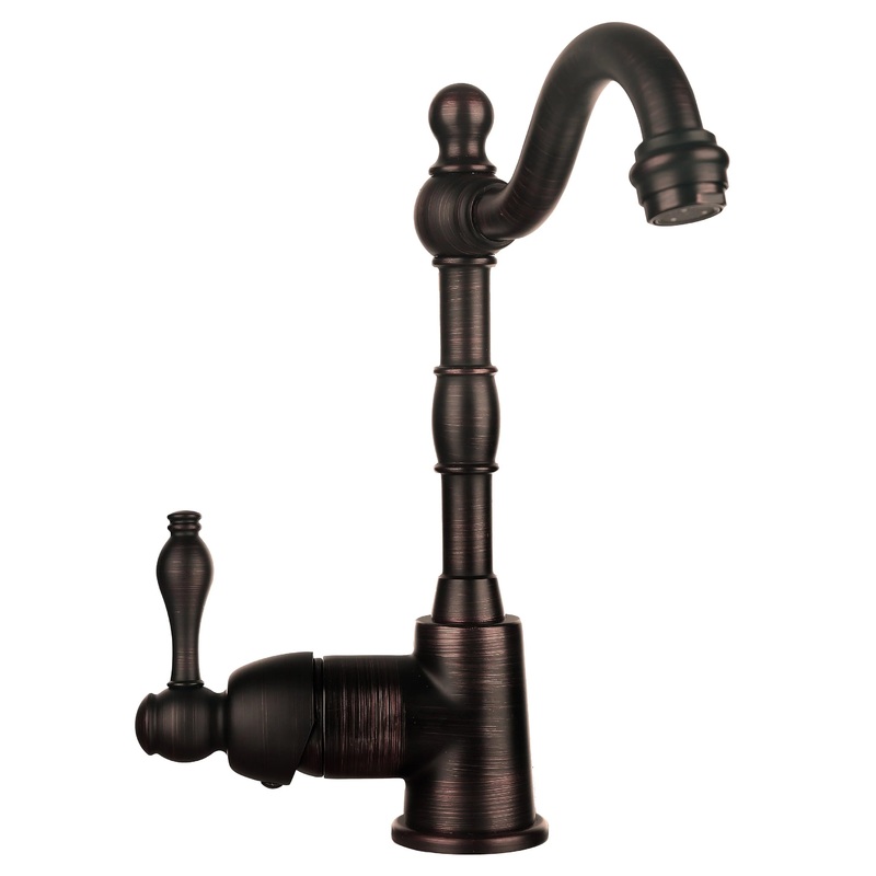 Premier Copper Products Single Handle Bar or Vessel Filler Faucet in Oil Rubbed Bronze (B-BV01ORB)