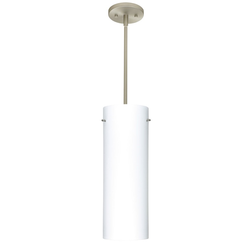 Besa 1TT-412807-SN Tondo One Light Pendant Satin Nickel