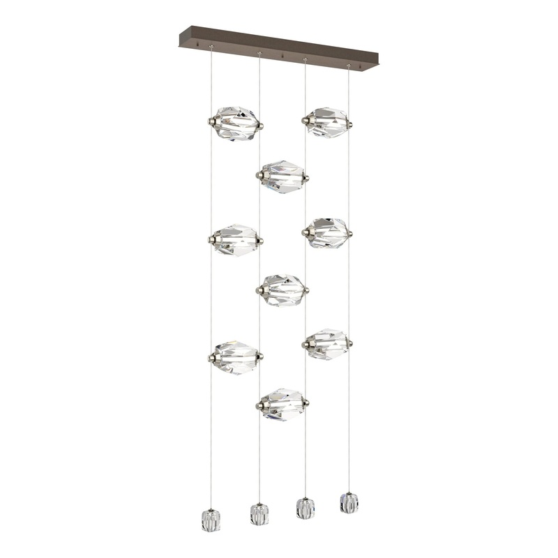 Gatsby 9-Light LED Pendant Bronze