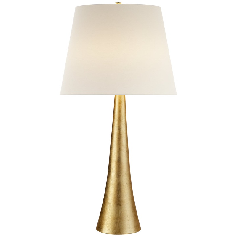 One Light Table Lamp from the Dover Collection in Gild Finish by Visual Comfort Signature