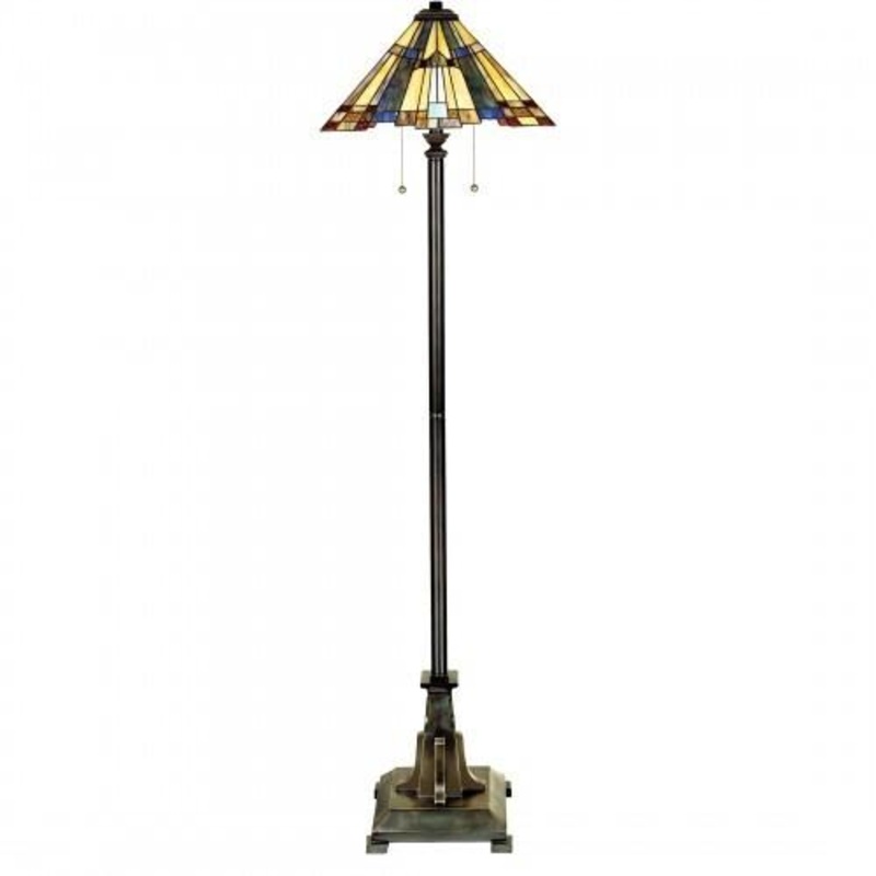 Quoizel TFF16191A5VA Inglenook Floor lamp tif vlnt brnz Floor Lamp