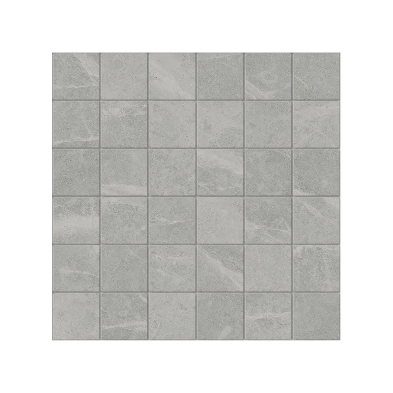 2″ x 2″ Torino Argento Matte 36 Piece Porcelain Mosaics. 1 Sheet = .96 Sq. Ft. (63-571) 2″ x