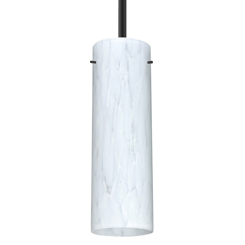Besa 1TT-493019-LED-BK Besa Stilo 9 Stem Pendant LED Pendant Black