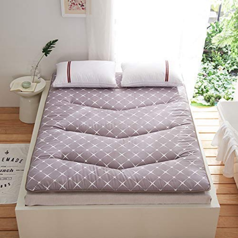 Futon giapponese materasso Tatami, albero di Natale per i bambini materasso, Tappetino pieghevole letto portatile materassino da campeggio bambini Sleeping Pad Piano Lounger Divano Letto,A,100* 200cm