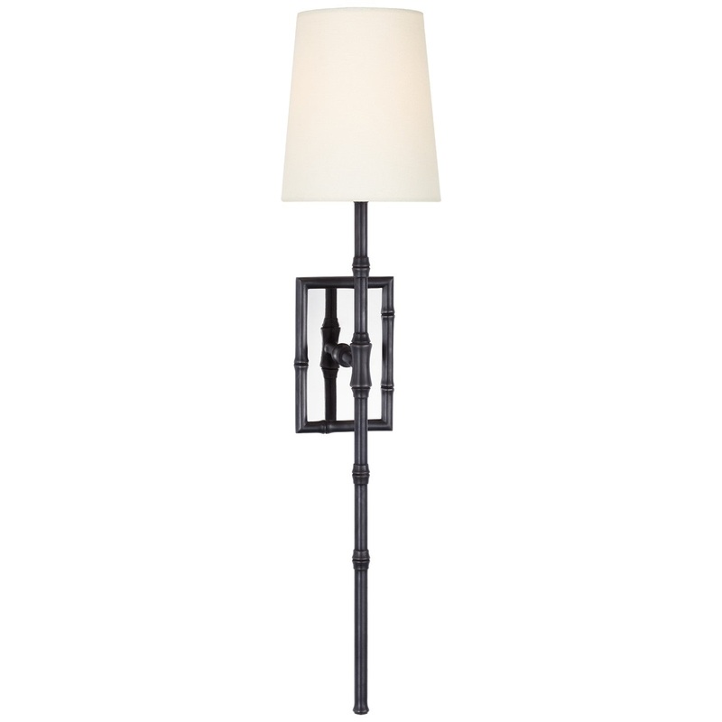 LED Wall Sconce from the Grenol Collection in Bronze Finish by Visual Comfort Signature