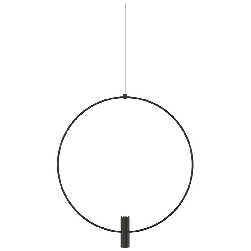 Mini Layla 18 Pendant MonoPoint Nightshade Black