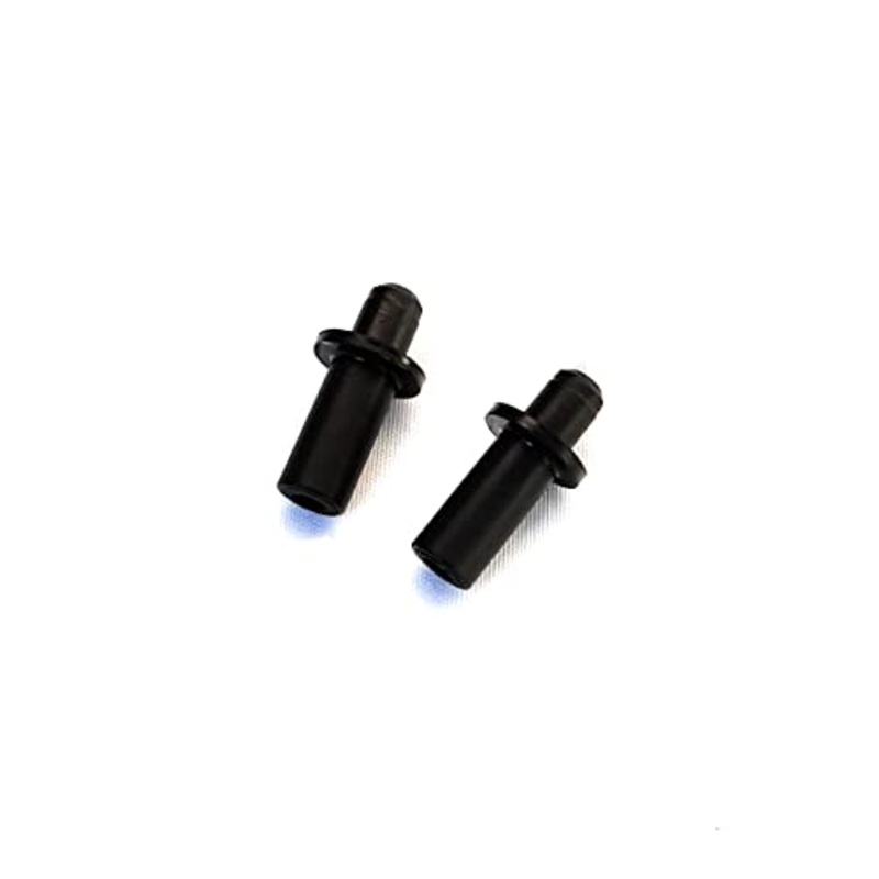 viglietti Coppia PZ 2 Perni in Nylon Teflon per Supporto ammortizzatori innesti doghe in Legno