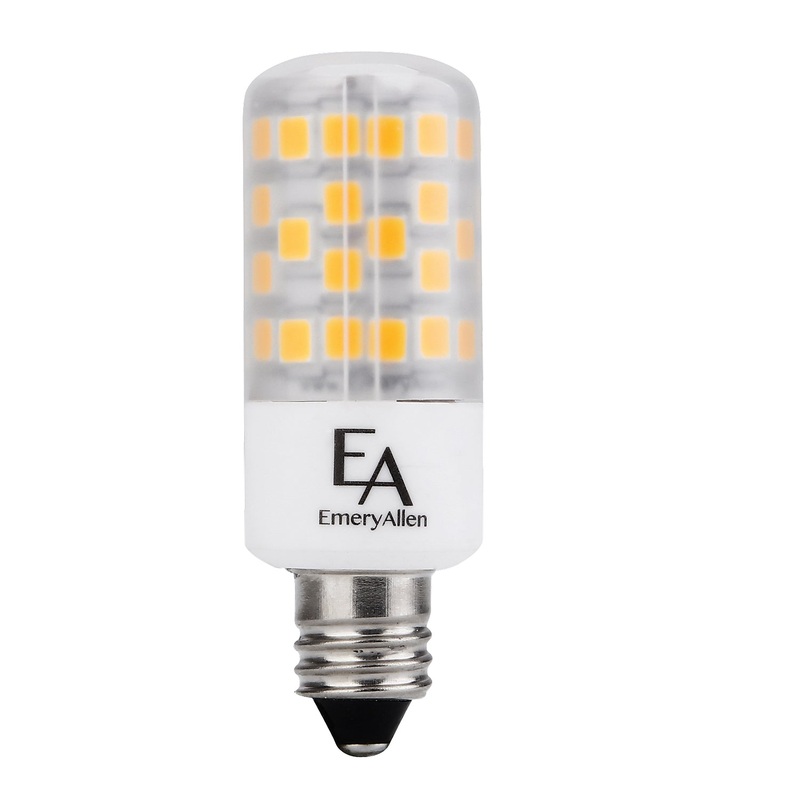 4.50 Watt JD Ell Minican LED, 450  Lumens, E11 Mini-Can base, 120 Volt Light Bulb by Emery Allen