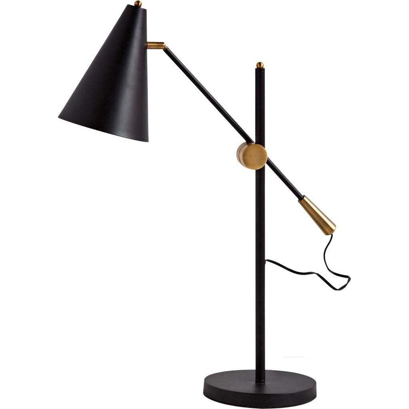 Fragon Table Lamp Black Metal
