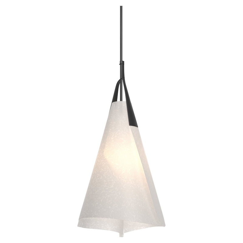 Mobius Tall Pendant Black