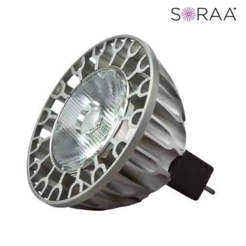 SORAA 9W LED MR16 2700K VIVID3 36 DIM Light Bulb by Bulbrite