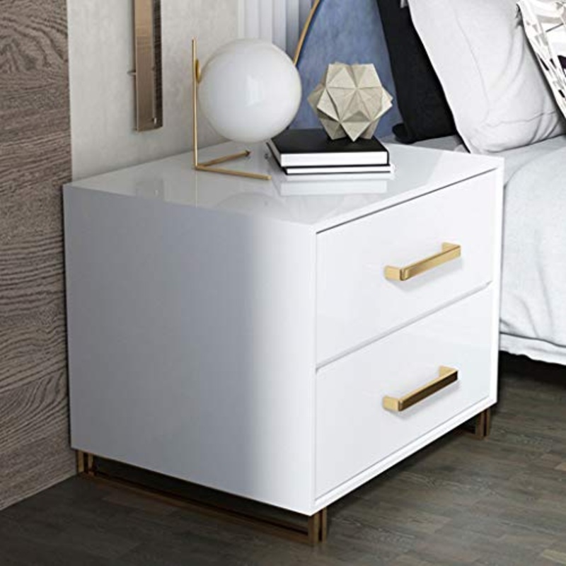 XXL Comodini da Notte Cassettiera Moderno Design Scandinavo Comodino da Letto con Cassetti,Multiuso Tavolino per Divano,per Camera o Salotto