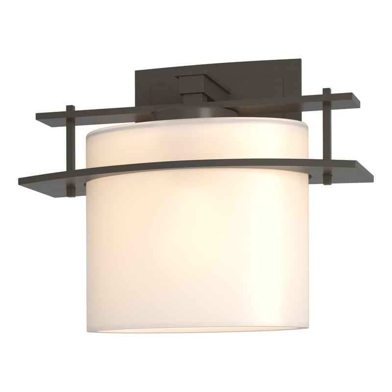 Arc Ellipse 1-Light Sconce Dark Smoke