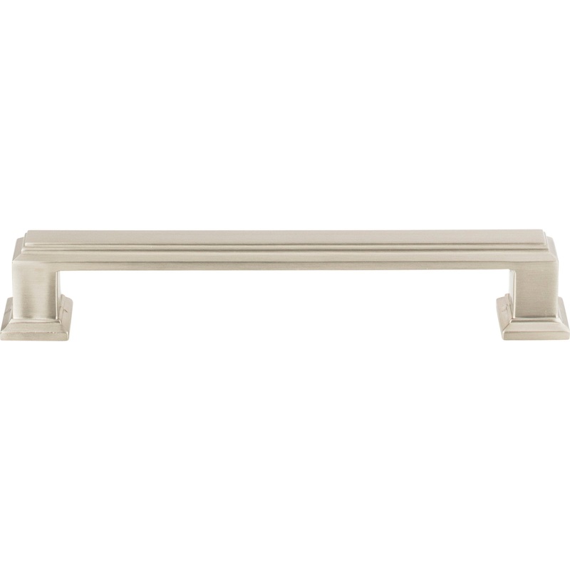 Atlas Homewares Sutton Place Pull 5 1/16 Inch (c-c) Brushed Nickel