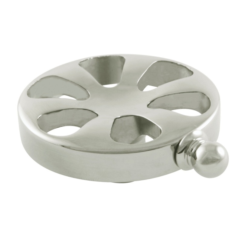 Belknap KSH2966RX Wheel Cross Handle, Polished Nickel