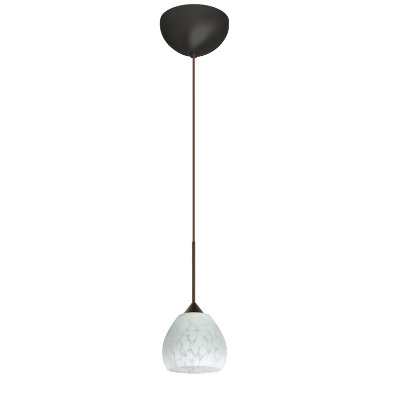 Besa 1XC-560519-LED-BR Tay Tay One Light Pendant Bronze