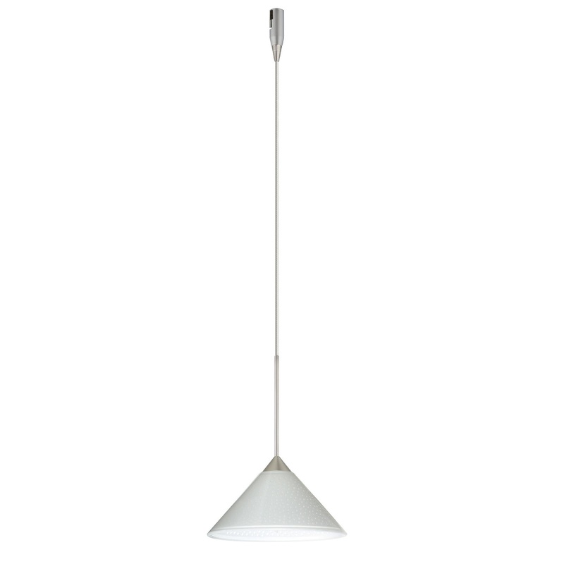 Besa RXP-282453-SN Kona One Light Pendant Satin Nickel