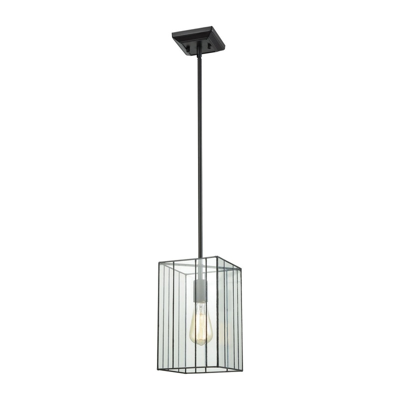ELK Home 72195/1-LA Lucian One Light Mini Pendant Oil Rubbed Bronze
