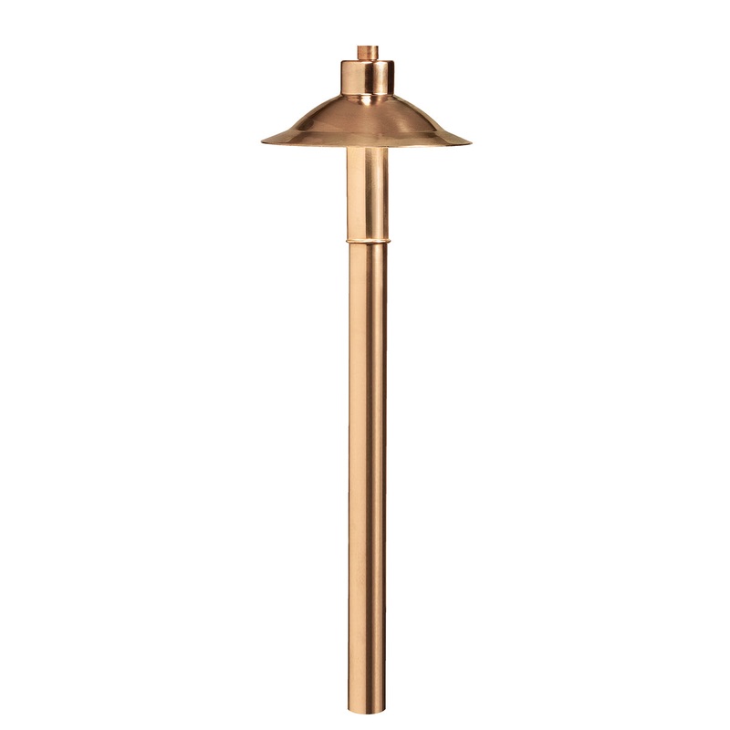 Kichler 15850CO30R LED Path Light, Copper