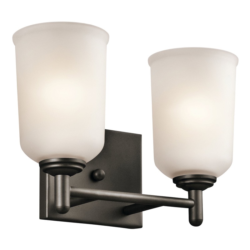 Kichler 45573OZ Two Light Bath, Olde Bronze