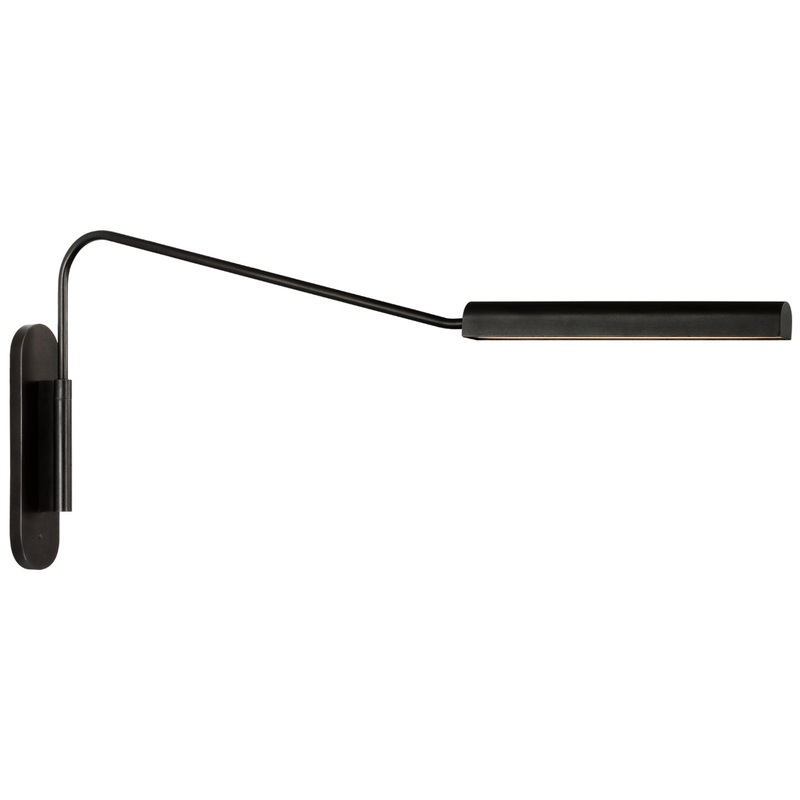 LED Wall Sconce from the Austin Collection in Aged Iron Finish by Visual Comfort Signature