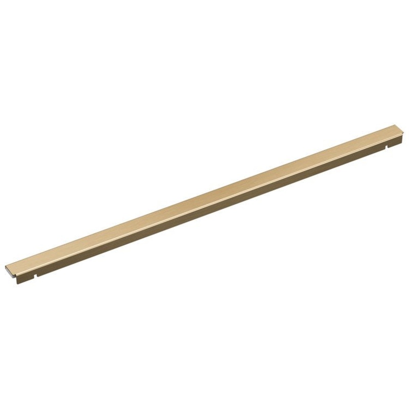 Linear Drain Shower Wall Edge 24 Inch Champagne Bronze Stainless Steel