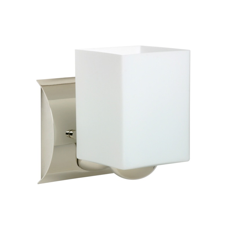 Besa 1WZ-449807-LED-CR Rise One Light Wall Sconce Chrome