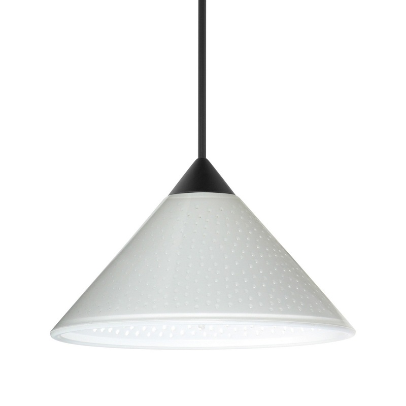 Besa 1XC-282453-LED-BK Besa Kona Pendant LED Pendant Black