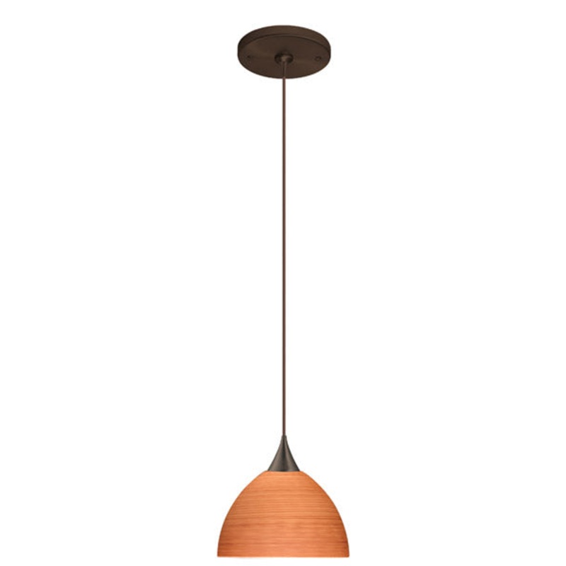 Besa 1XP-4679CH-BR Brella One Light Pendant Bronze (Discontinued)