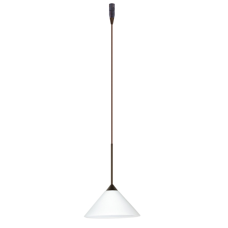 Besa RXP-117607-BR Kona One Light Pendant Bronze