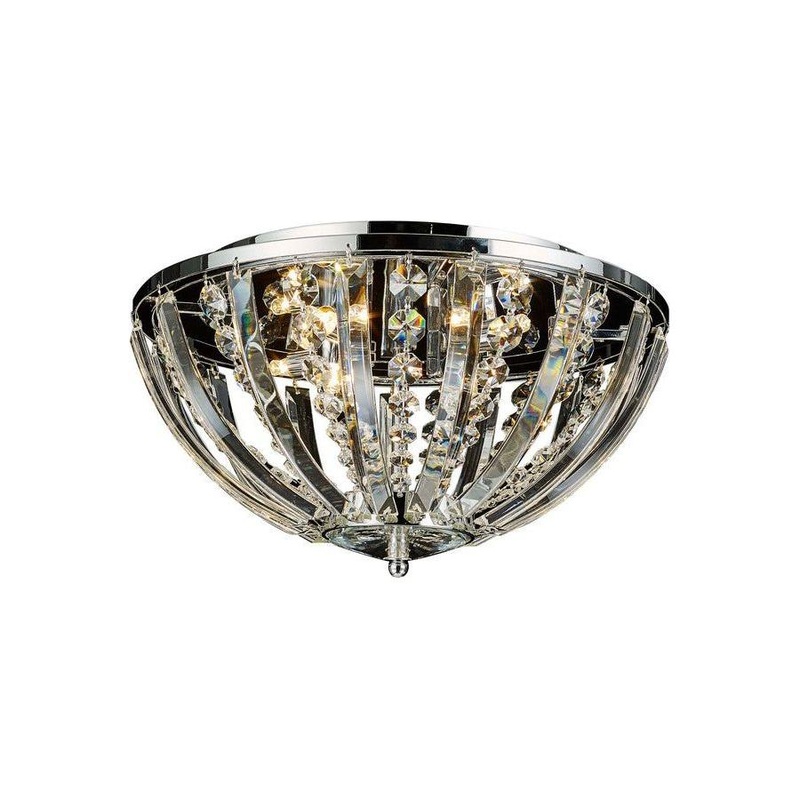 Empire 6-Light Flush Mount Chrome