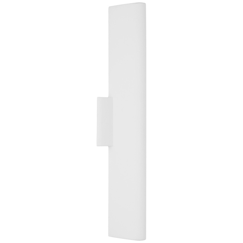 LED Wall Sconce from the Lotura Collection in Museum White Finish by Visual Comfort Signature