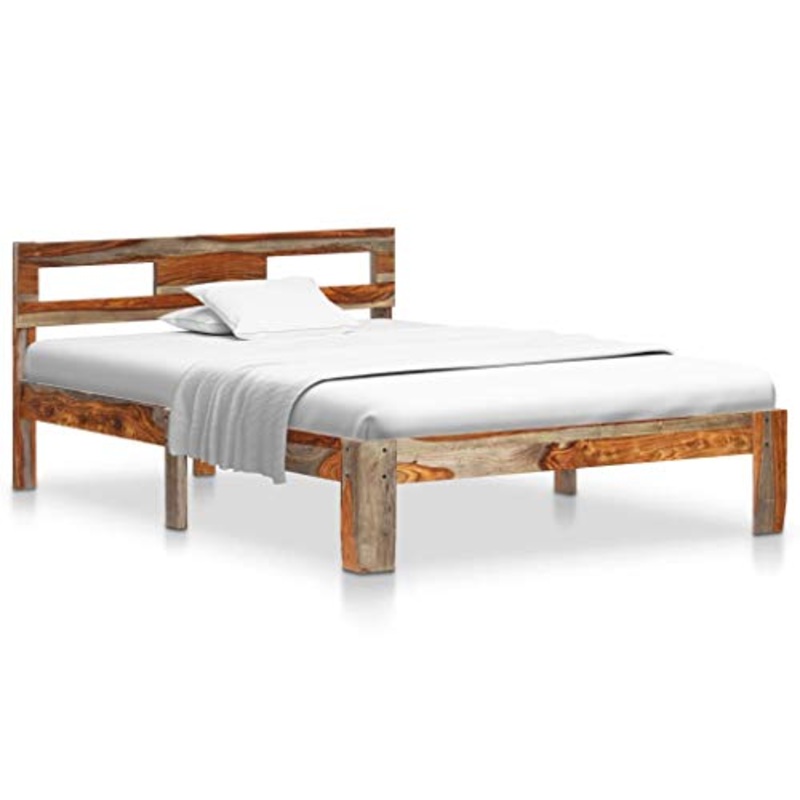 SKM Giroletto in Legno Massello di Sheesham 120×200 cm (19.73kg)