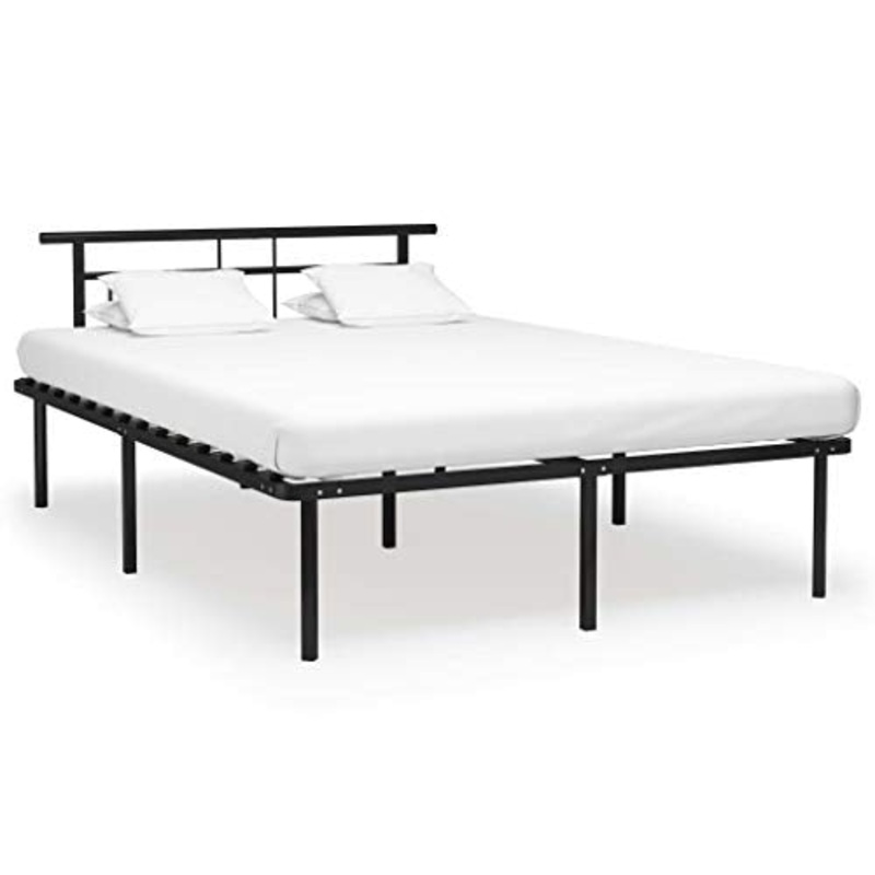 SKM Giroletto Nero in Metallo 160×200 cm (22.6kg)