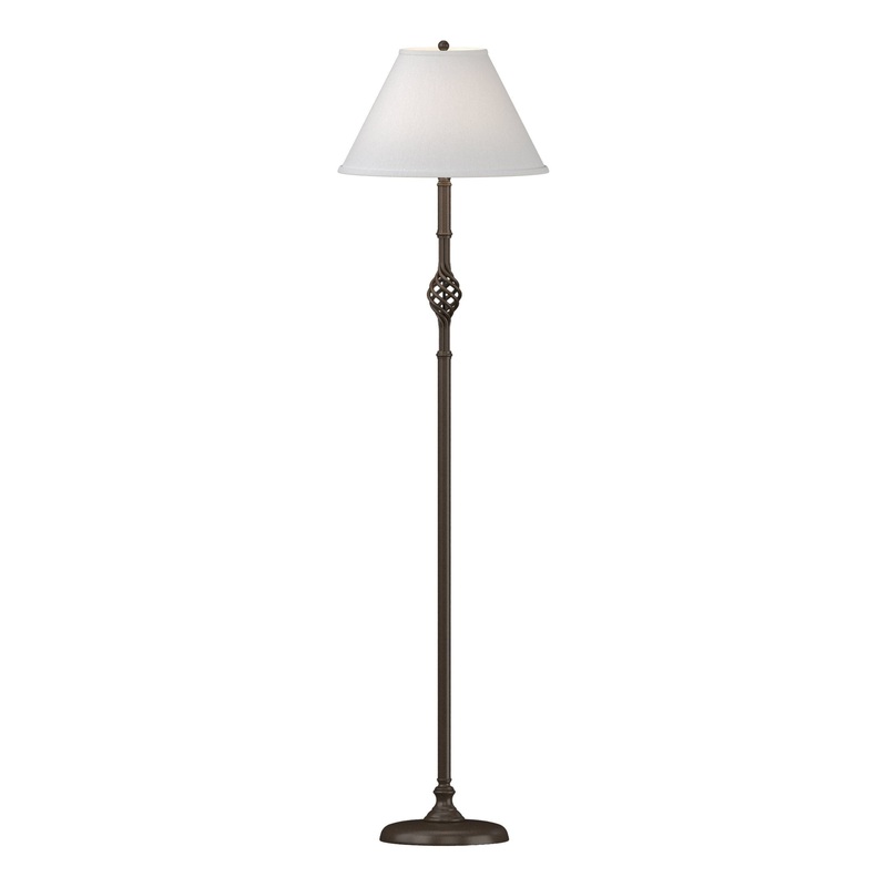 Twist Basket Floor Lamp Bronze