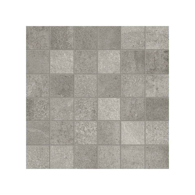 2″ x 2″ Industria Chromium Matte 36 Piece Porcelain Mosaics. 1 Sheet = .96 Sq. Ft. (63-594) 2″ x